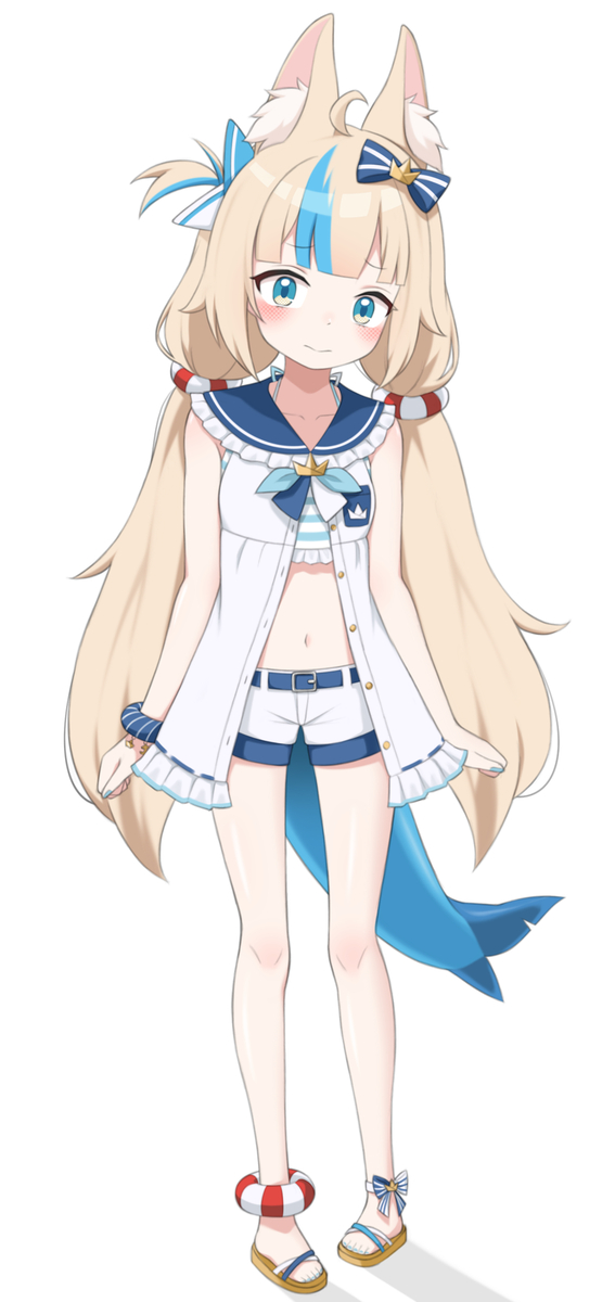 This is a pixiv picture whose title is Sameko Saba🐟.