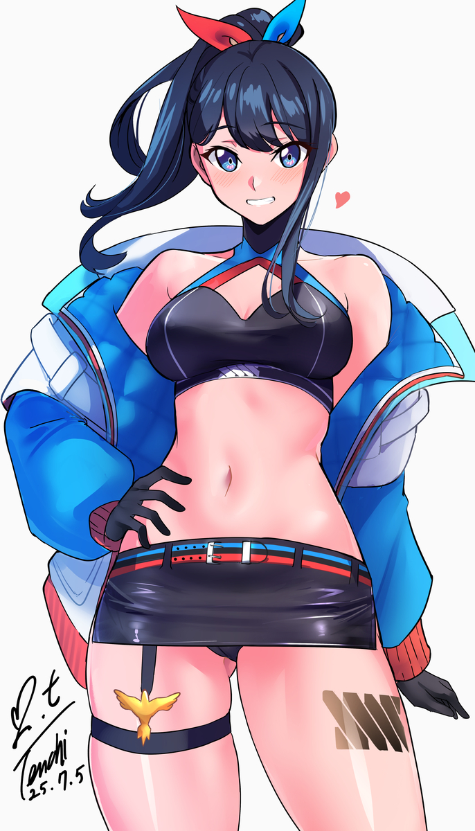 This is a pixiv picture whose title is グリッドマンユニバース - 宝多六花.