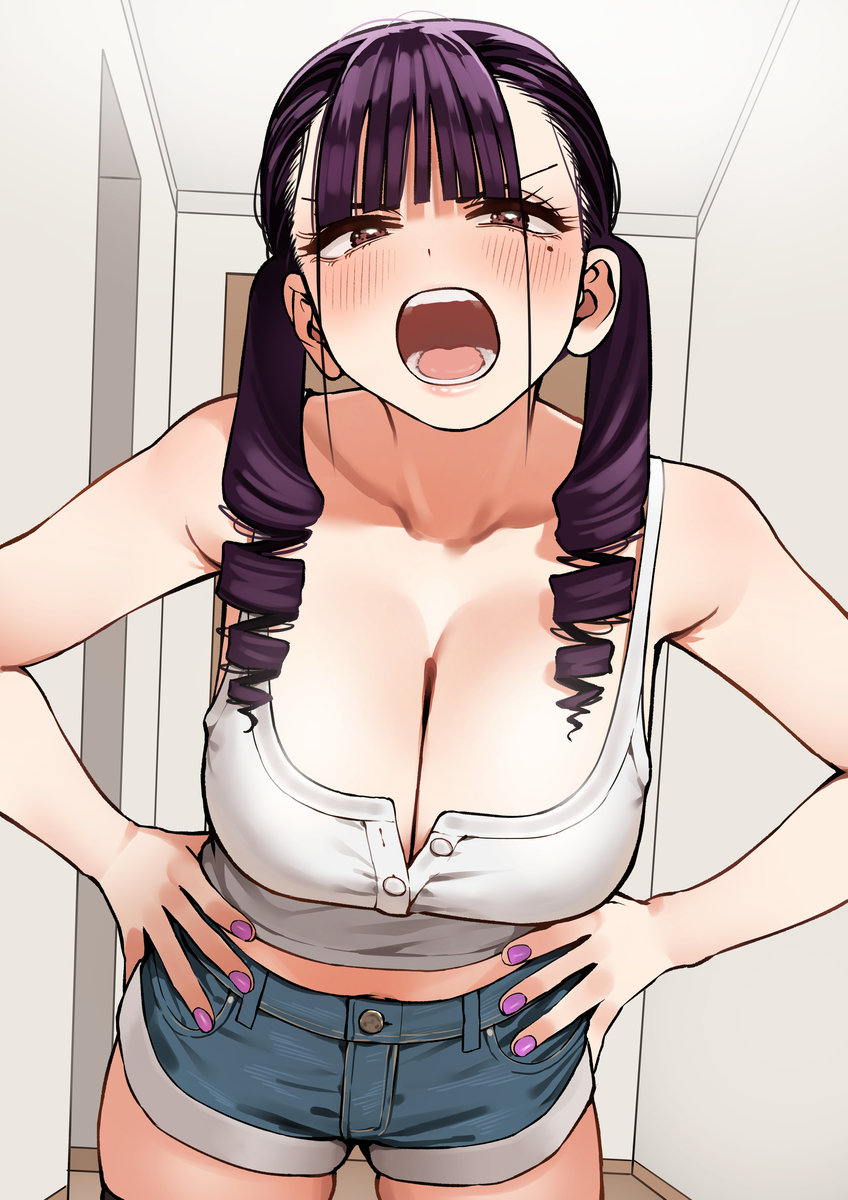 This is a pixiv picture whose title is 「お姉をいやらしい目で見るんじゃないわよ！」.