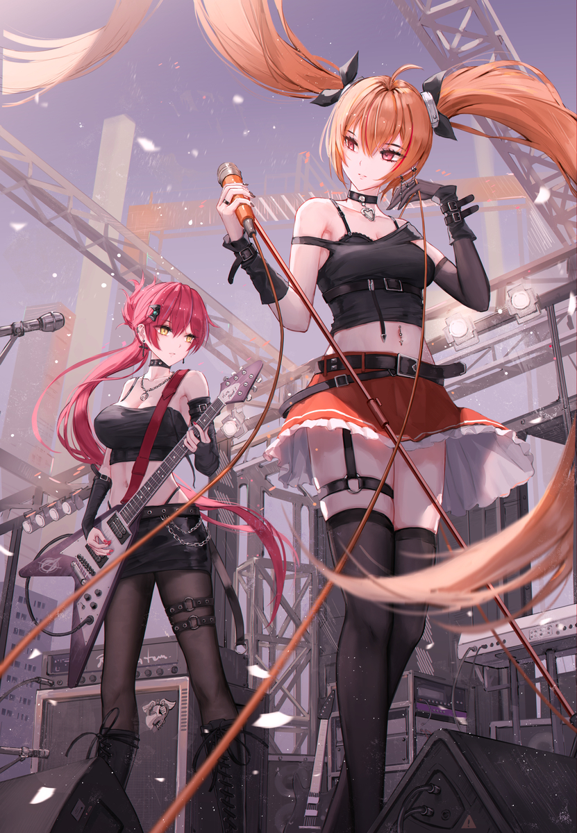 This is a pixiv picture whose title is Stage, Dusk, Bracers.
