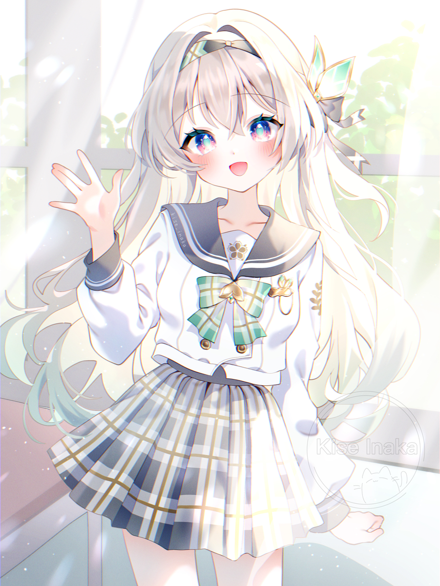 This is a pixiv picture whose title is 制服ホタルちゃん.