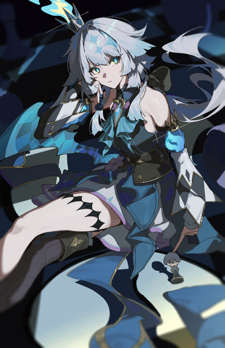 This is a pixiv picture whose title is 刻律德菈.