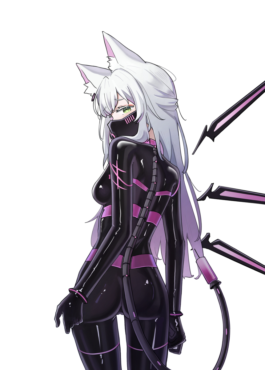 This is a pixiv picture whose title is 恶堕猫.