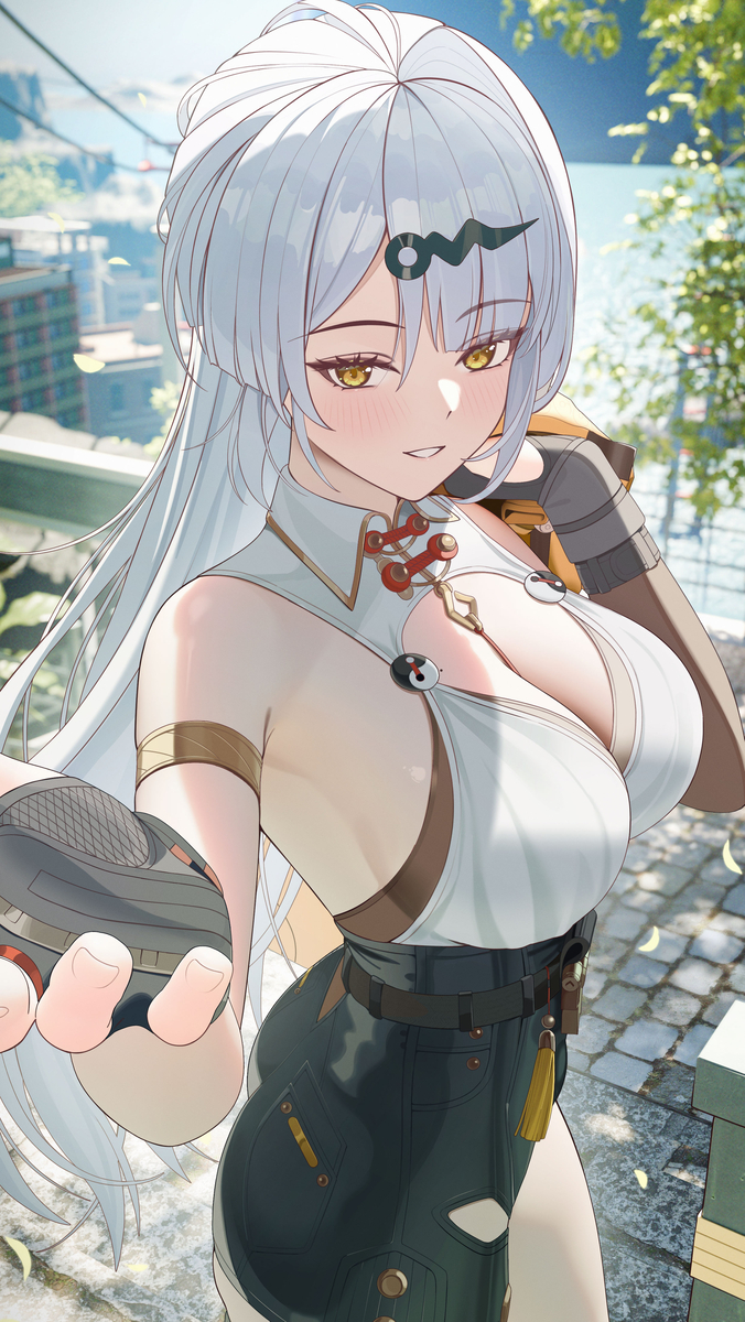 This is a pixiv picture whose title is 「澄輝坪にようこそ」.