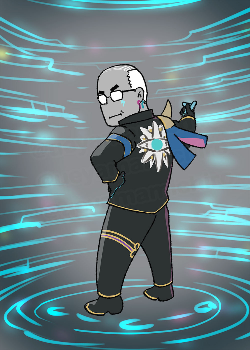 This is a pixiv picture whose title is SSRおじさん.