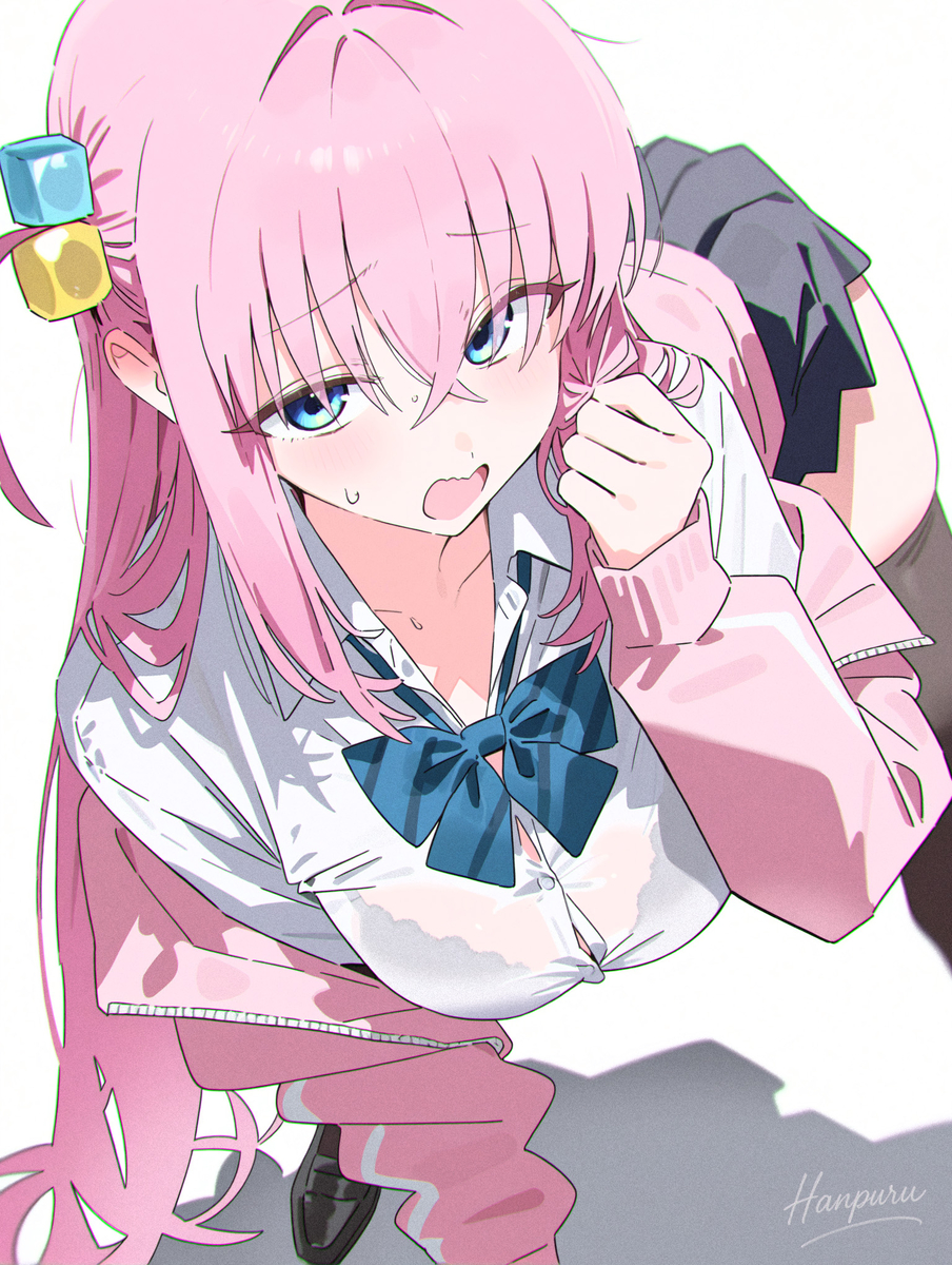 This is a pixiv picture whose title is ぼっちちゃん.