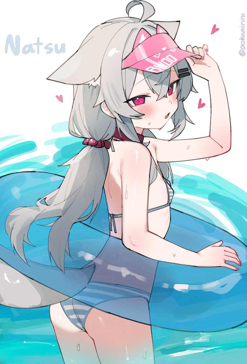 This is a pixiv picture whose title is 夏.