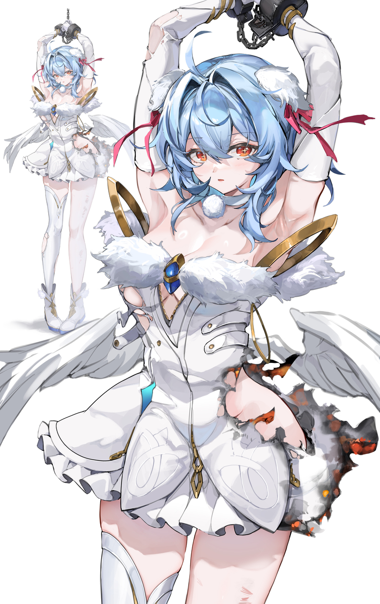 This is a pixiv picture whose title is commission.