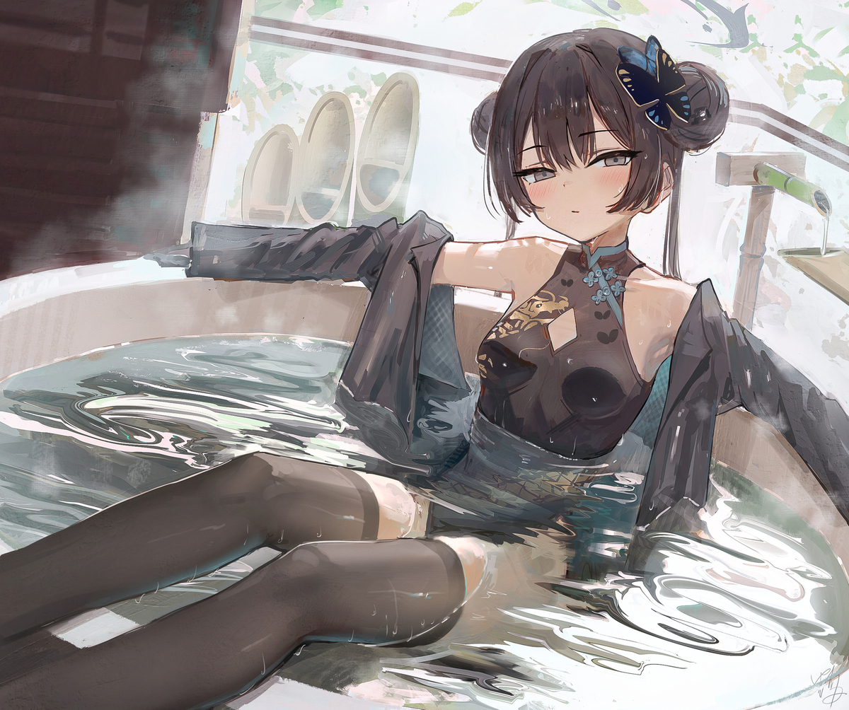 This is a pixiv picture whose title is キサキ.