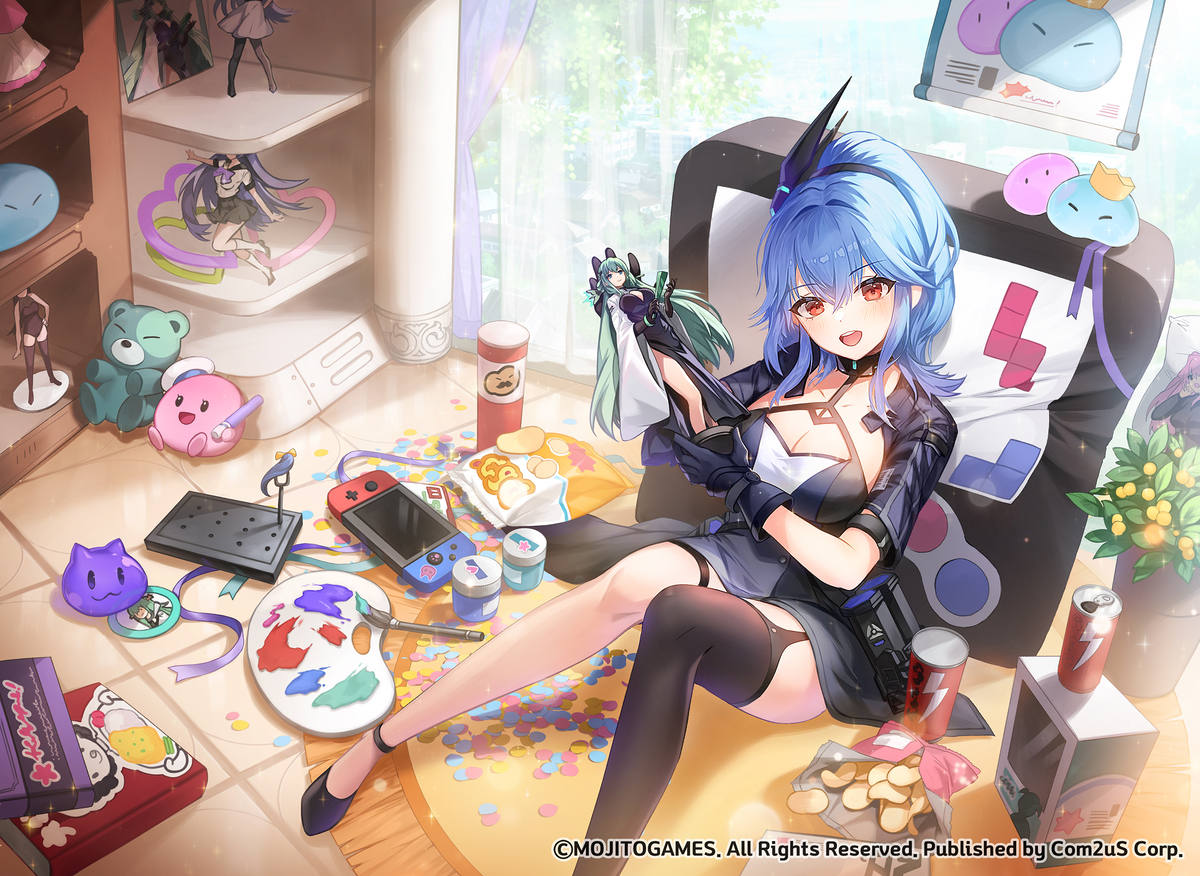 This is a pixiv picture whose title is 【お仕事】Starseed: Asnia Trigger.
