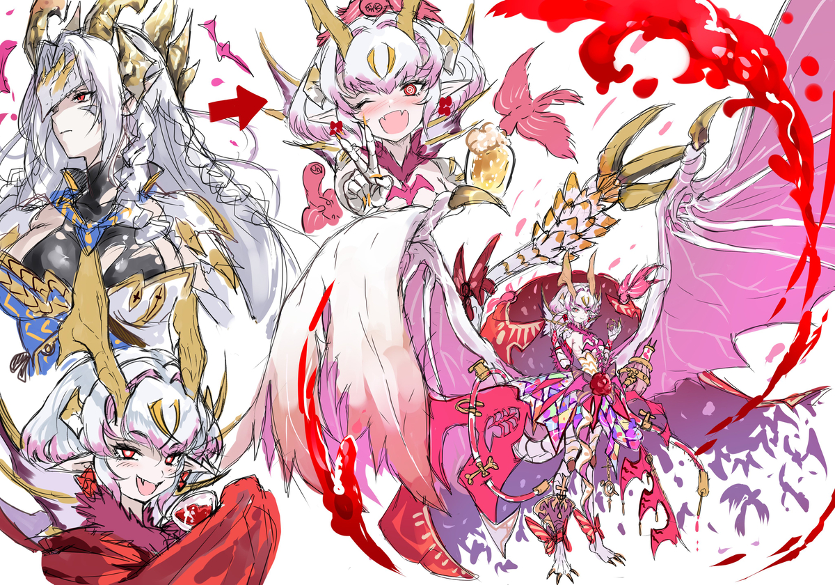 This is a pixiv picture whose title is メルゼナ.