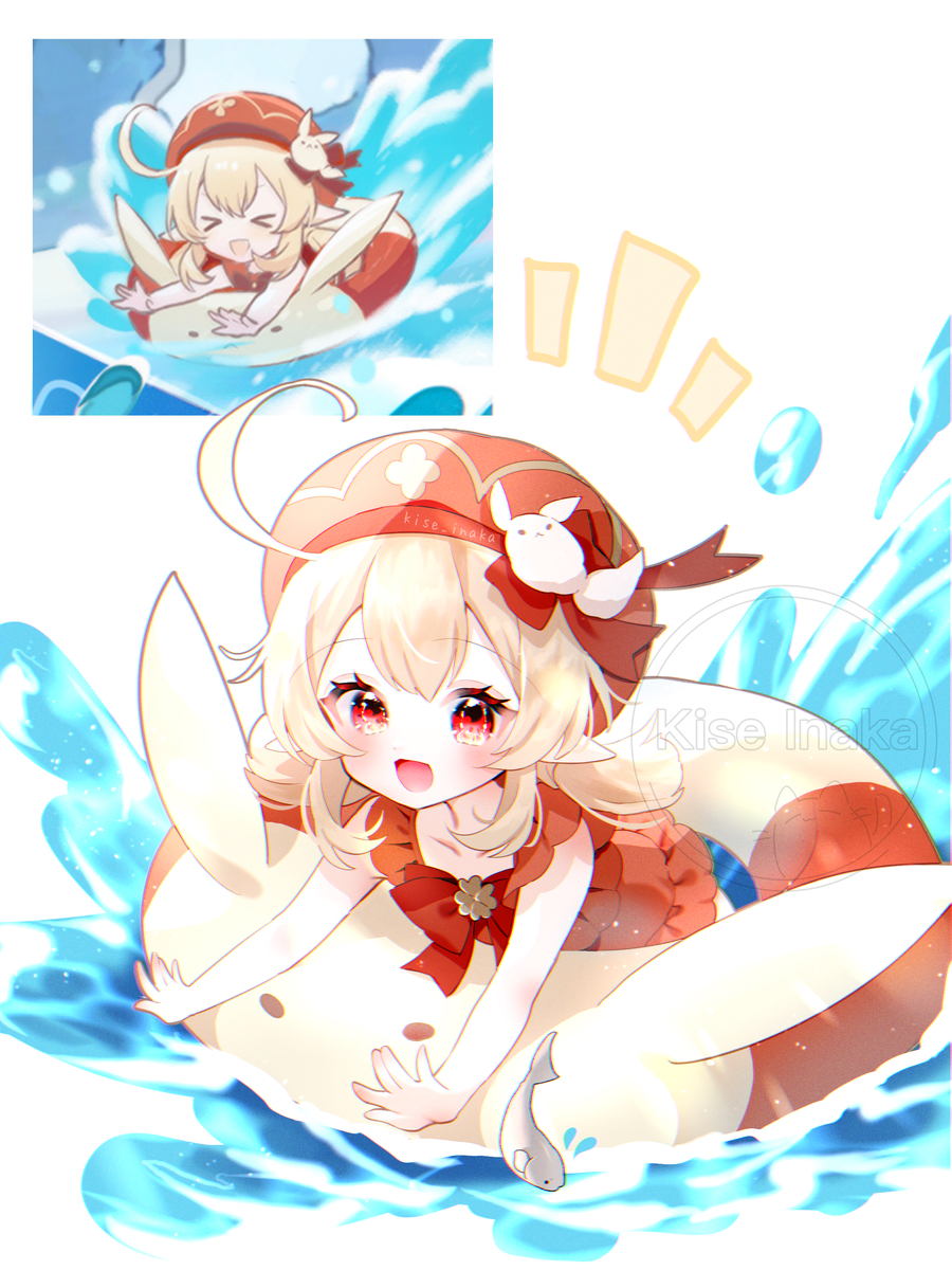This is a pixiv picture whose title is 水着クレー✨.
