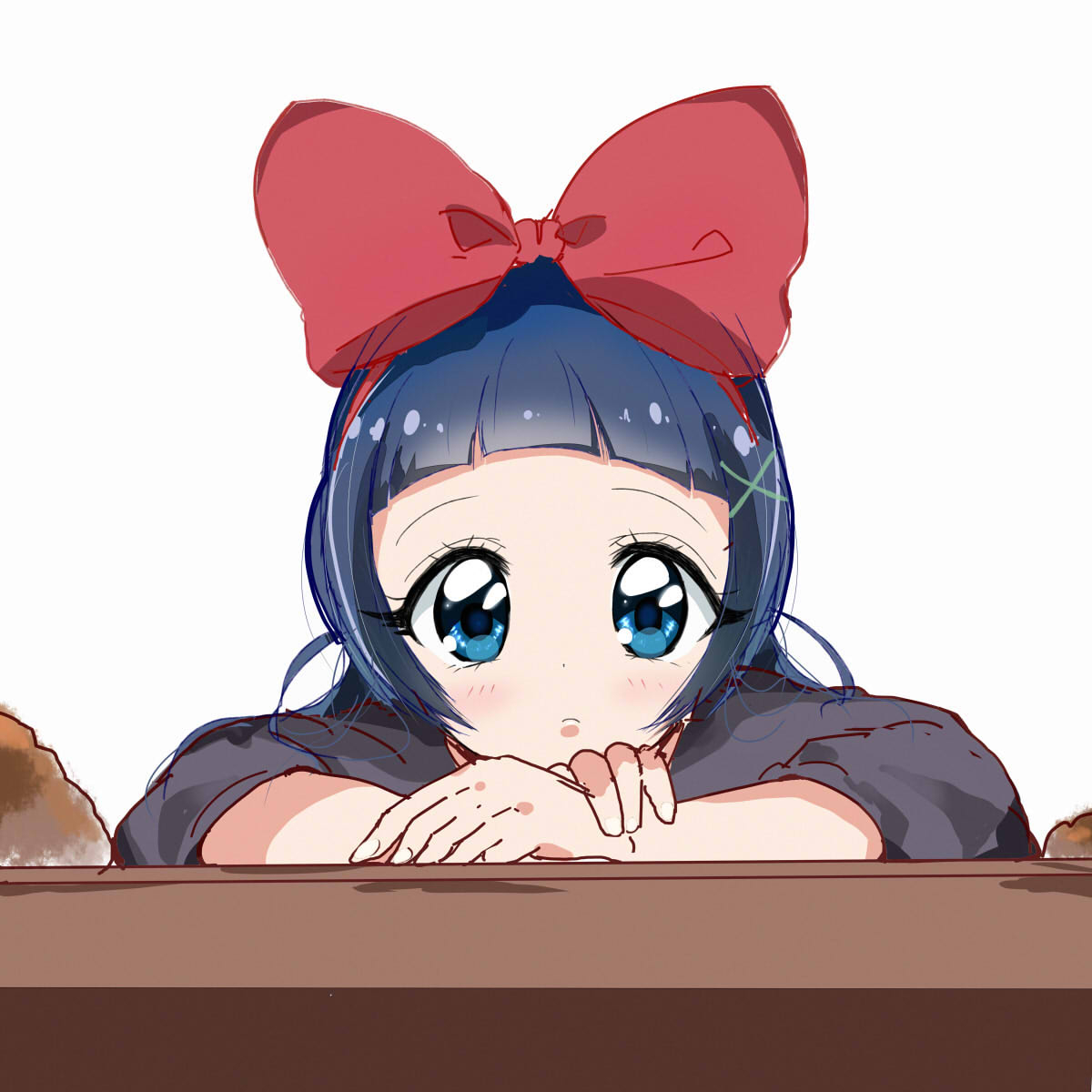 This is a pixiv picture whose title is ななちゃん（魔女）の宅急便.