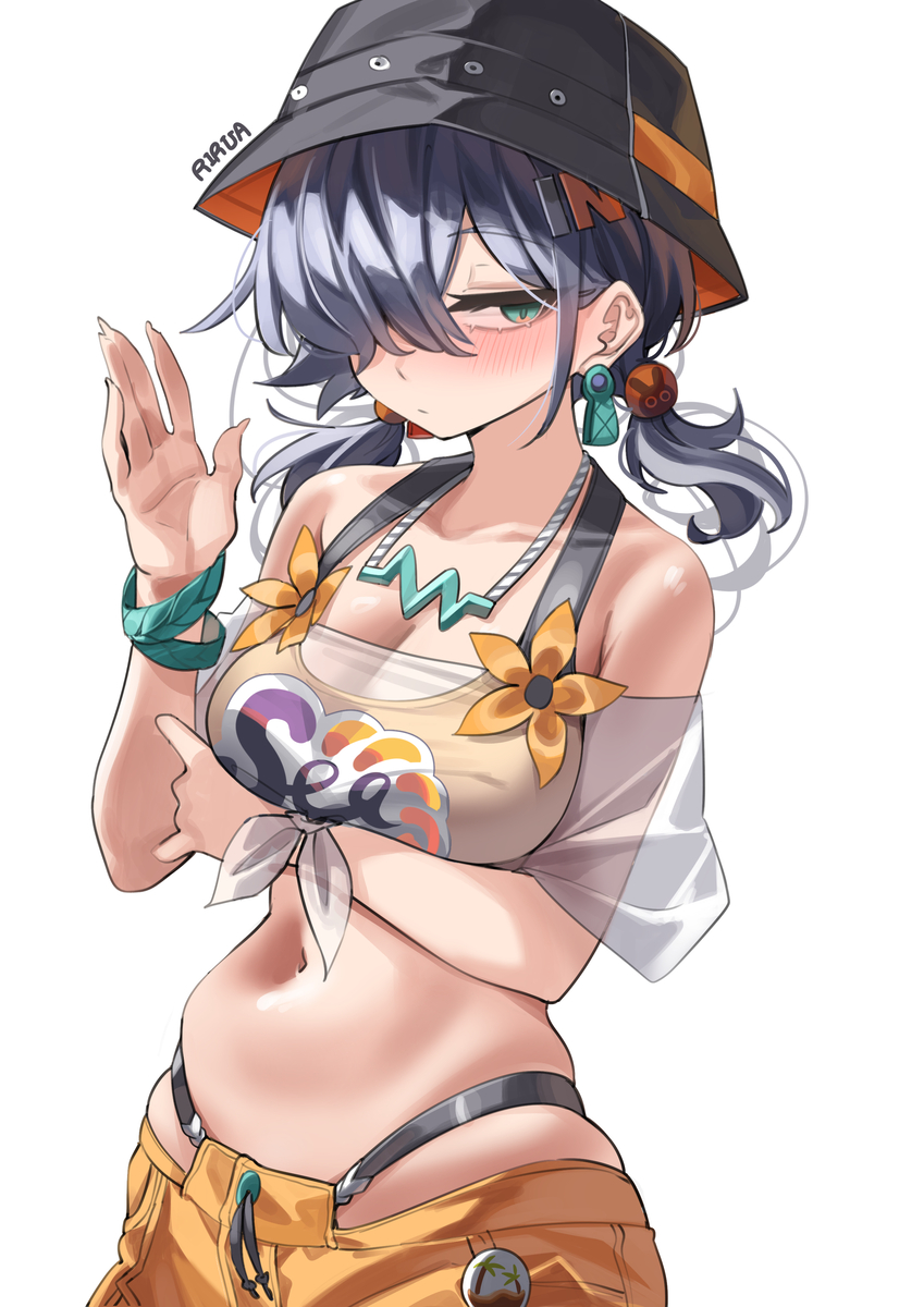 This is a pixiv picture whose title is 수영복 벨.