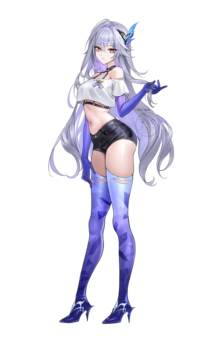 This is a pixiv picture whose title is skirk.