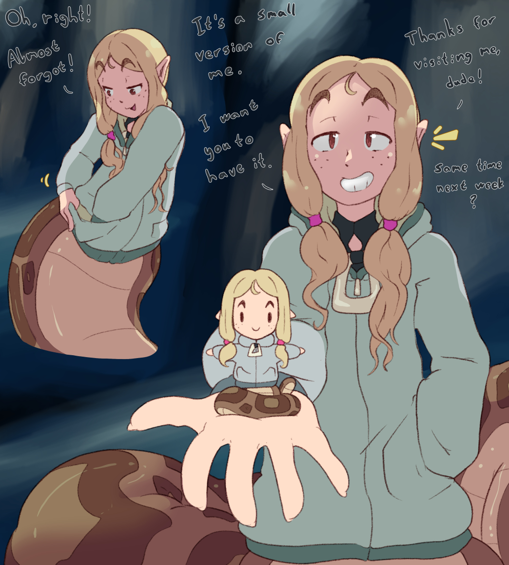This is a pixiv picture whose title is Small Head.
