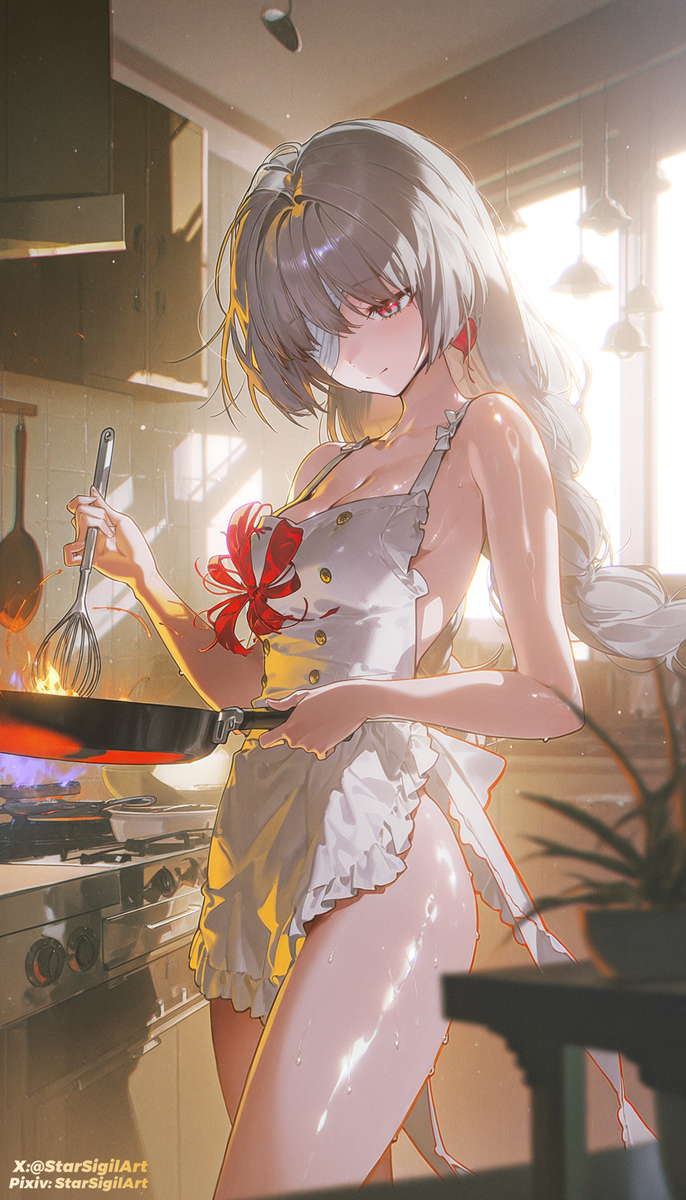 This is a pixiv picture whose title is PHROLOVA'S PERFECTLY MESSY MORN🍯.