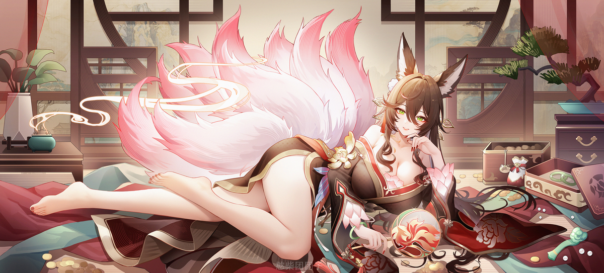This is a pixiv picture whose title is 恩公~.