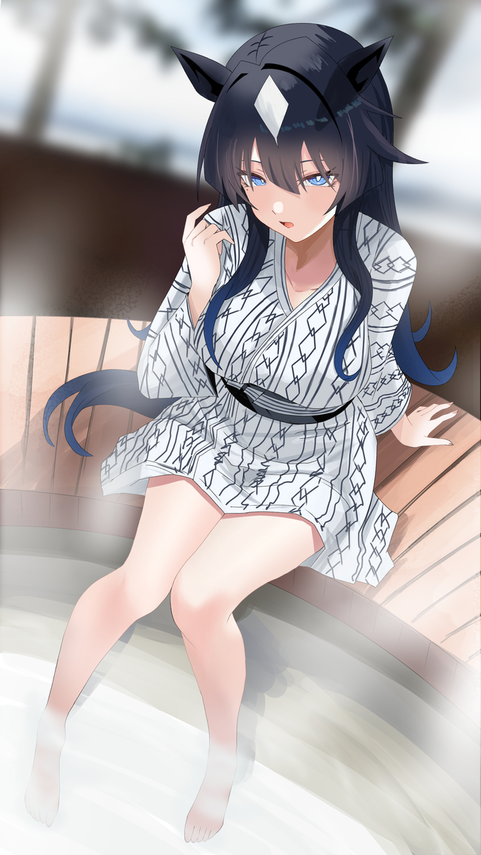 This is a pixiv picture whose title is シーナ、、、その、、、隣に行くのなんか恥ずかしくて、、、.