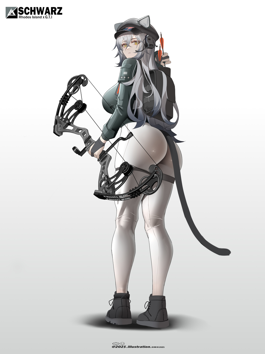 This is a pixiv picture whose title is 三角洲联动.