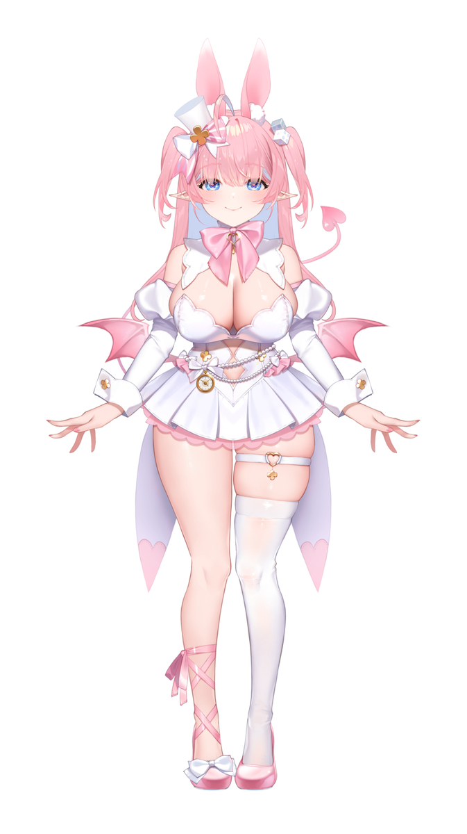 This is a pixiv picture whose title is カノラユV🍙新衣装.