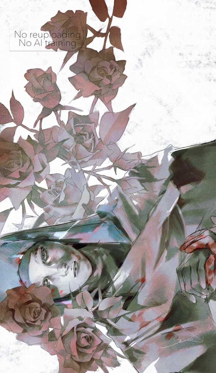 This is a pixiv picture whose title is 愛よあれ.