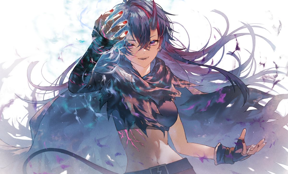 This is a pixiv picture whose title is 龍ヶ崎リン.
