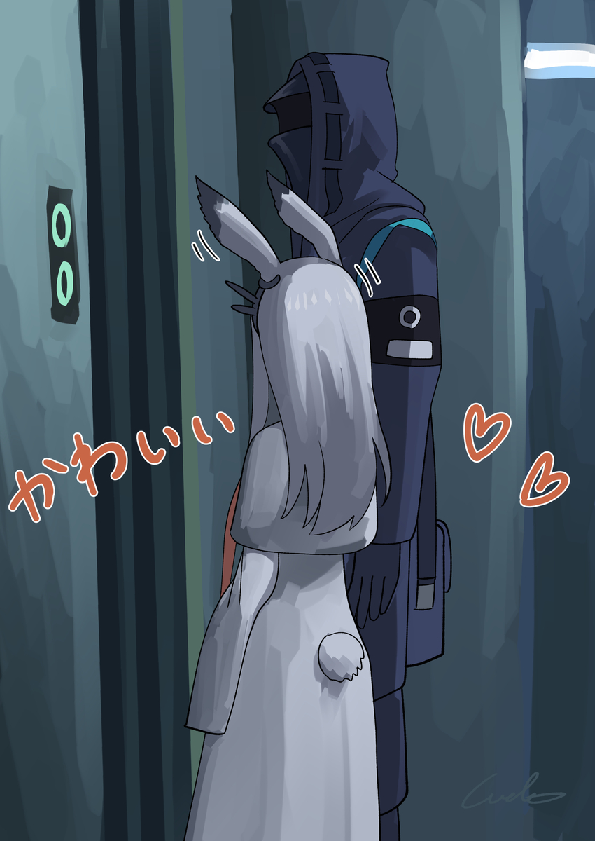 This is a pixiv picture whose title is アニメ17話の身長差ノヴァ.