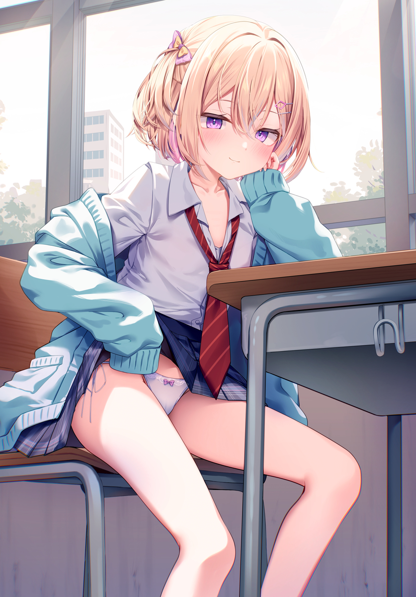 This is a pixiv picture whose title is みてるみてる…♡.