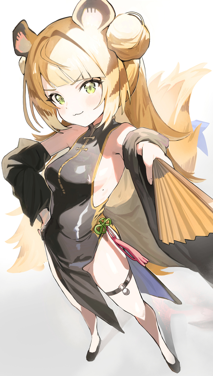 This is a pixiv picture whose title is JuFufu🐯💛.