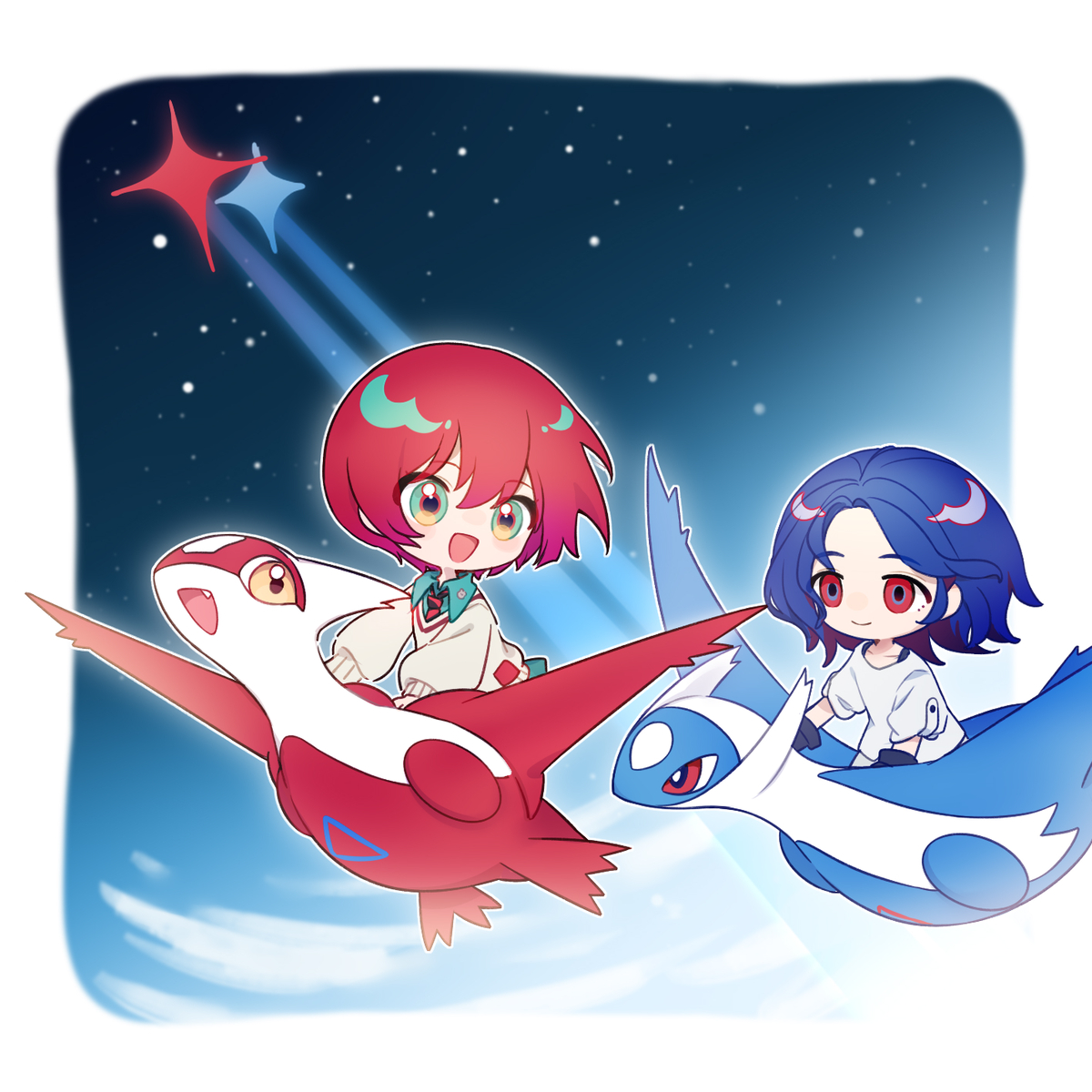 This is a pixiv picture whose title is ジークアクス詰め.