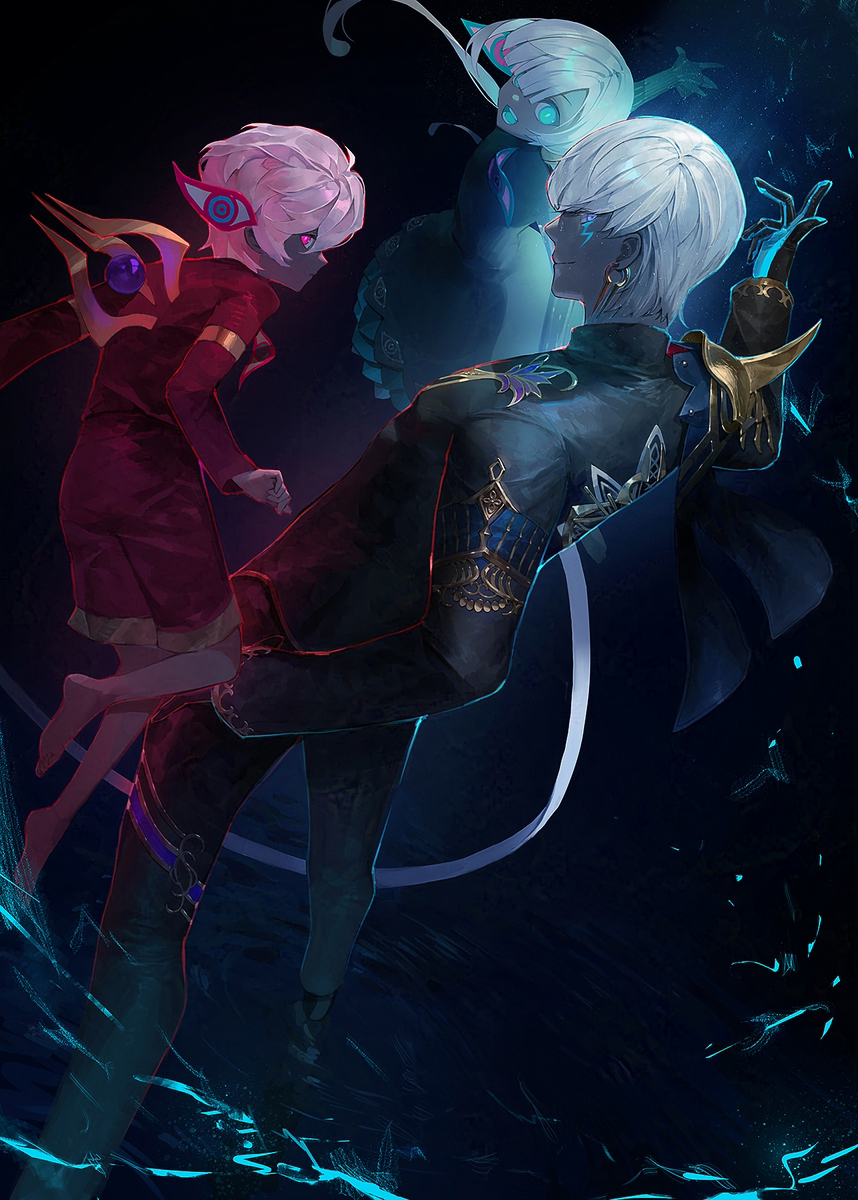 This is a pixiv picture whose title is インドラ.