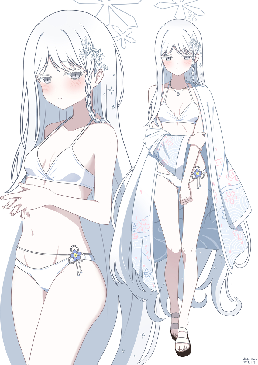 This is a pixiv picture whose title is 御稜ナグサ.
