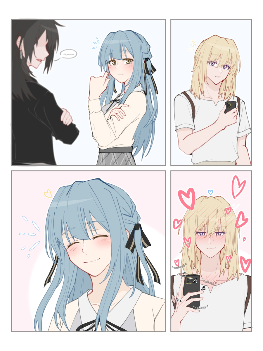 This is a pixiv picture whose title is htsk.