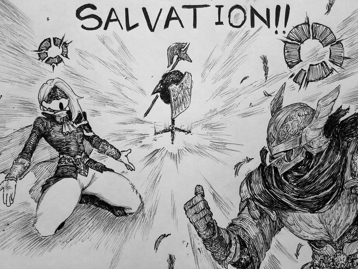 This is a pixiv picture whose title is The Gaurdian Experience.