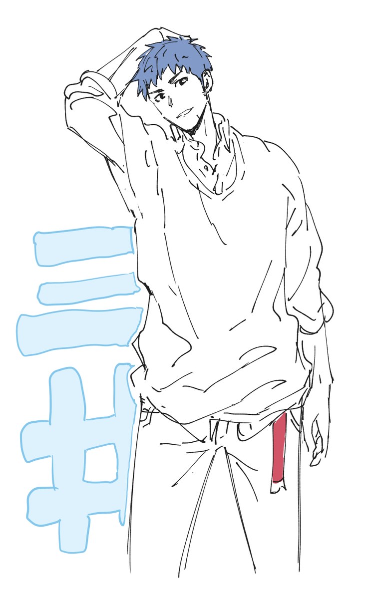 This is a pixiv picture whose title is 【スラムダンク】らくがき.