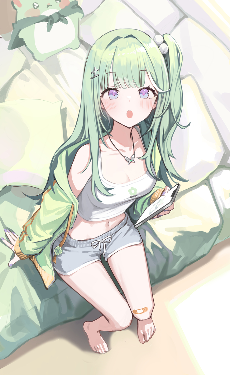 This is a pixiv picture whose title is RIKO.