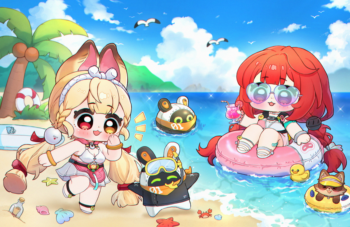 This is a pixiv picture whose title is 🌞.
