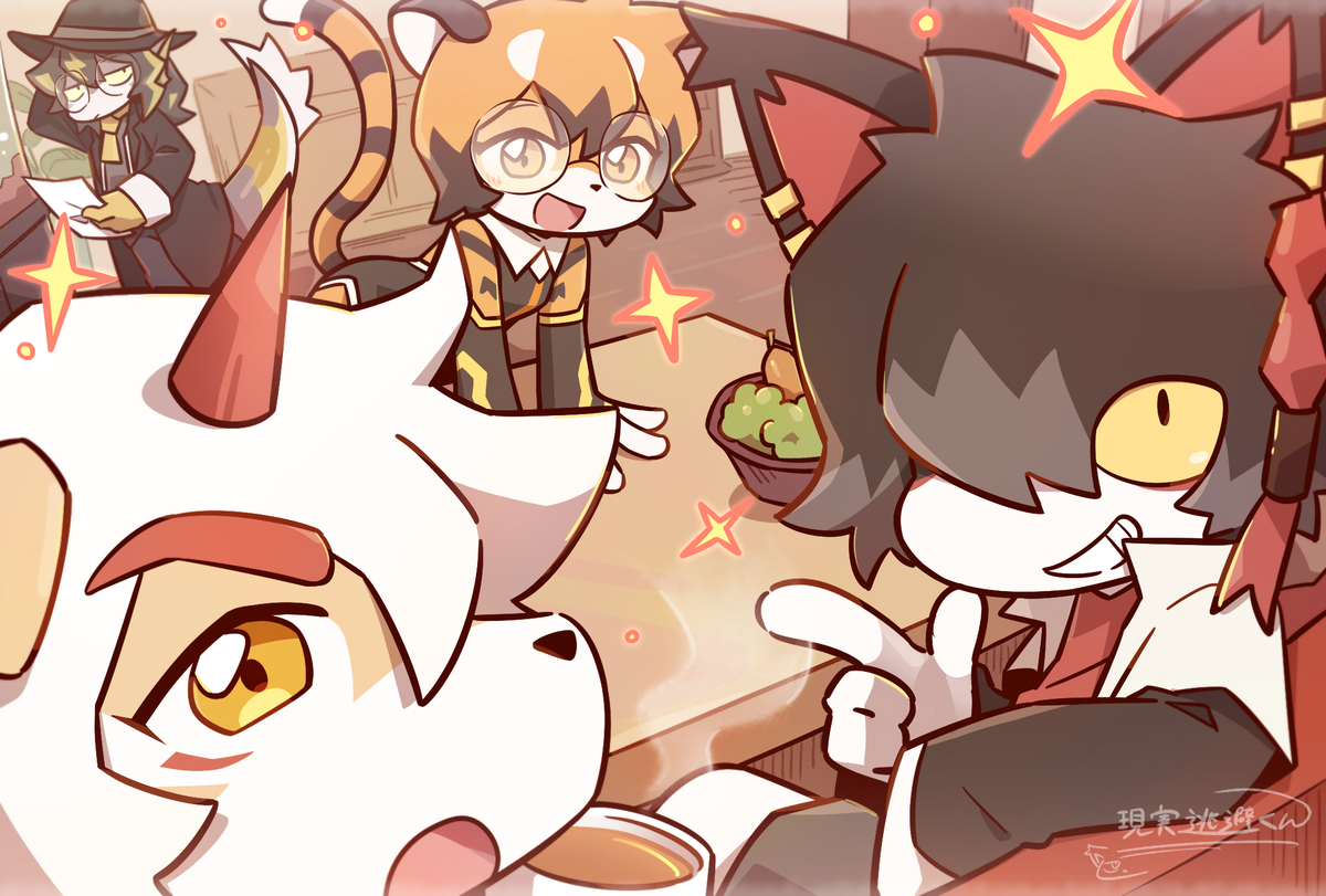 This is a pixiv picture whose title is リー探偵事務所.