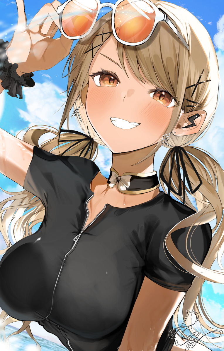 This is a pixiv picture whose title is 無題.