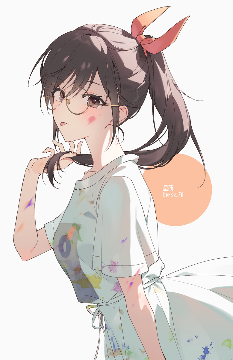 This is a pixiv picture whose title is 絵名.