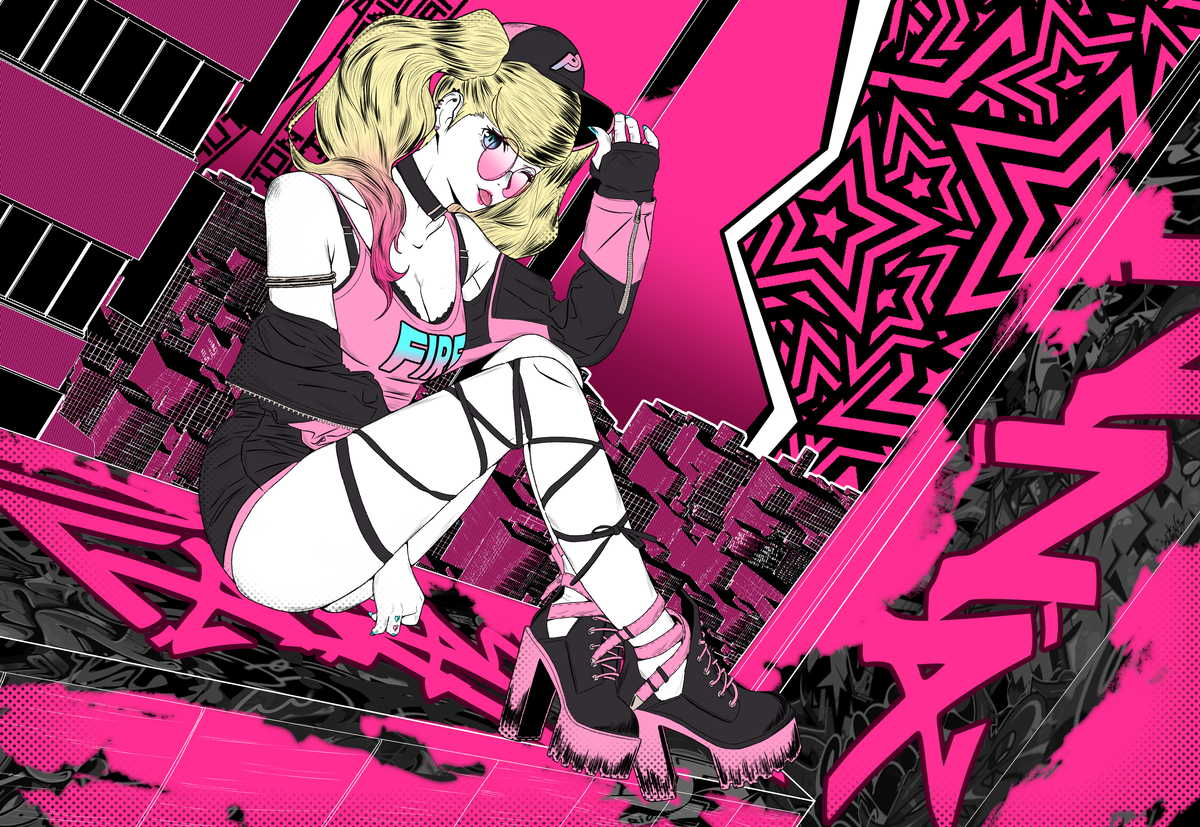 This is a pixiv picture whose title is 高巻杏.
