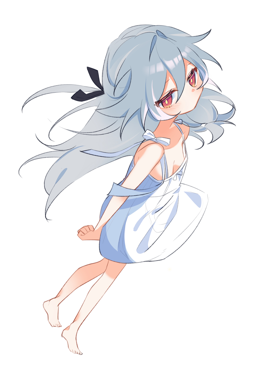 This is a pixiv picture whose title is 🐦‍⬛🦋.