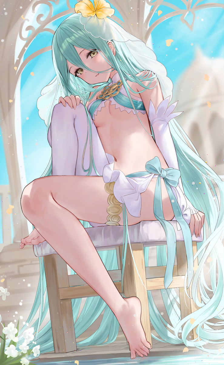 This is a pixiv picture whose title is 無題.