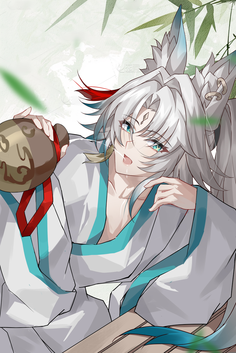 This is a pixiv picture whose title is 飞霄醉意.