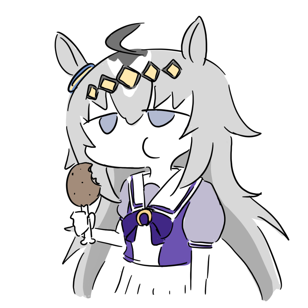 This is a pixiv picture whose title is オグリキャップ.