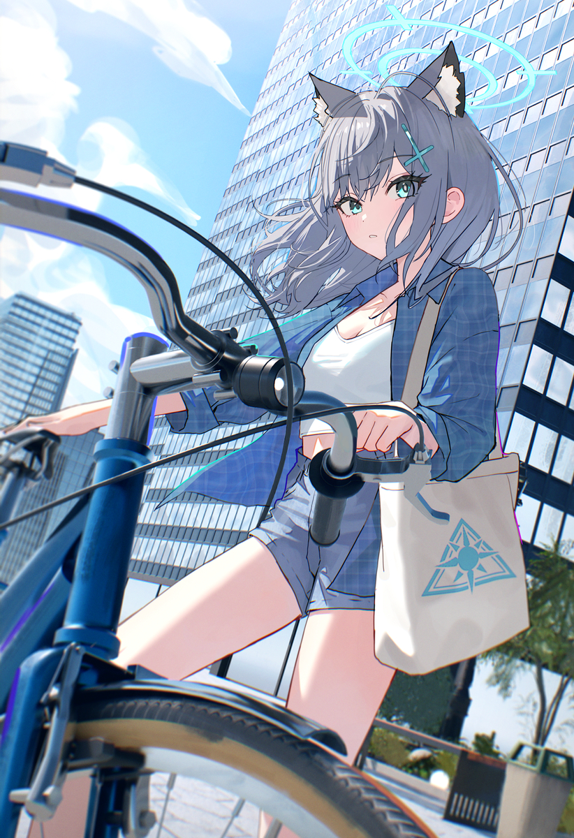This is a pixiv picture whose title is シロコ.