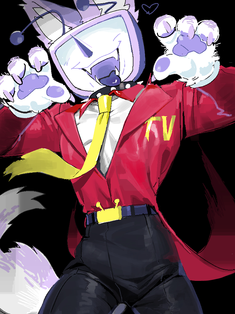 This is a pixiv picture whose title is Wolf CRT.