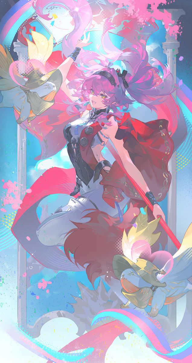 This is a pixiv picture whose title is 露帕.