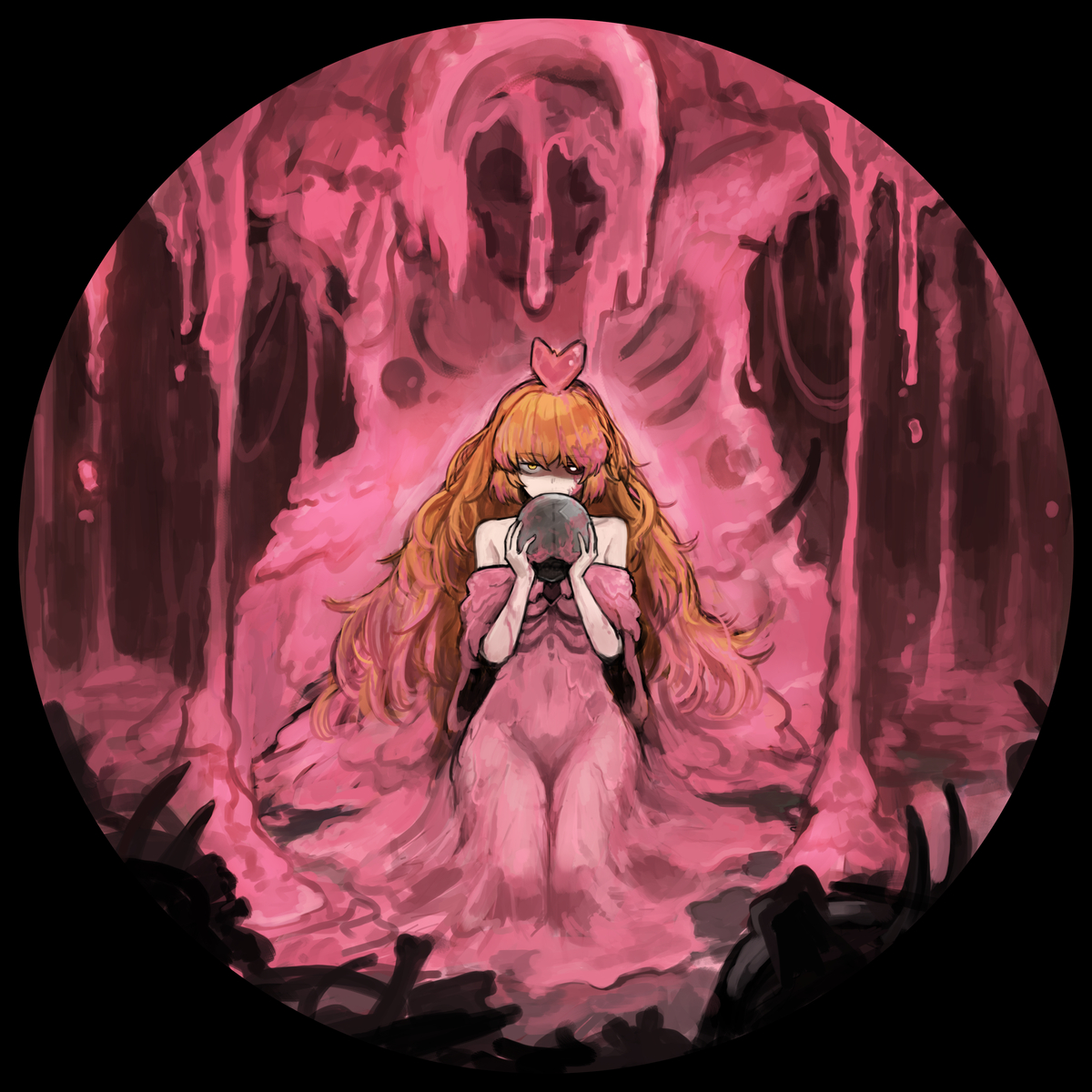 This is a pixiv picture whose title is 녹내사 이스마엘.